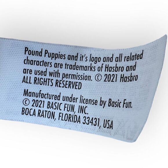 Pound Puppies tan & brown plush stuffed animal - Picture 7 of 13